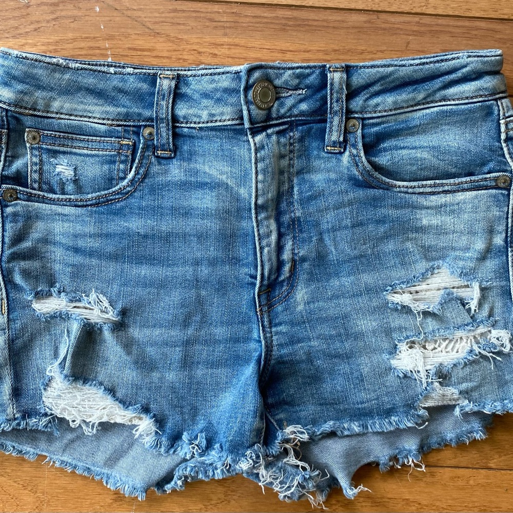 NWOT American Eagle High Rise Shortie Next Level Stretch